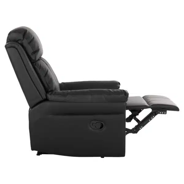 ΠΟΛΥΘΡΟΝΑ ΜΑΣΑΖ HAPPER HM9785.11 ΜΑΥΡΟ PU 76x94x102Υ εκ. - Image 4