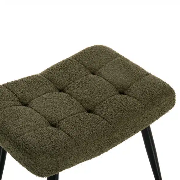 ΠΟΛΥΘΡΟΝΑ CRAWLEY ΜΕ ΥΠΟΠΟΔΙΟ HM8918.23 ΥΦΑΣΜΑ ΜΠΟΥΚΛΕ ΚΥΠΑΡΙΣΣΙ 70x74x105Υ εκ. - Image 8