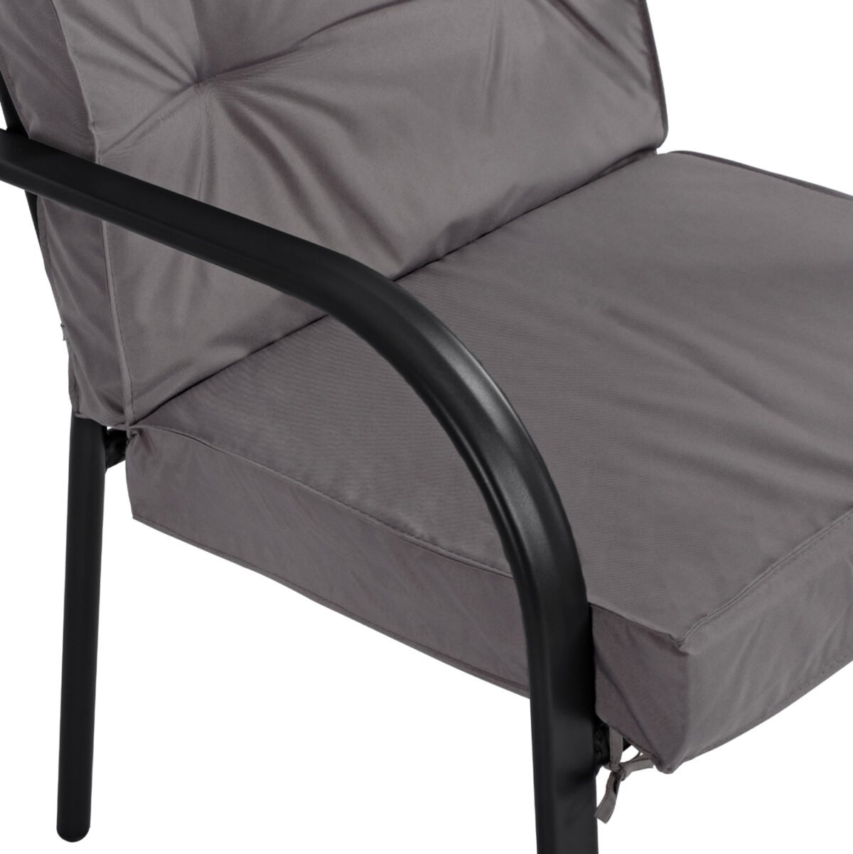 ΠΟΛΥΘΡΟΝΑ ΜΕΤΑΛΛΙΚΗ ENDIKA ΣΕ ΓΚΡΙ ΧΡΩΜΑ ΜΕ ΜΑΞΙΛΑΡΙ 60Χ71Χ105Υ εκ.HM5680.01 - Image 7