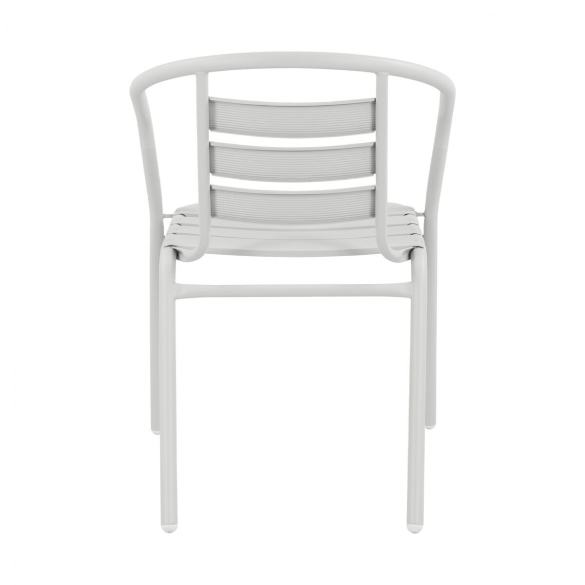 ΠΟΛΥΘΡΟΝΑ LAURA ΜΕΤΑΛΛΙΚΗ ΛΕΥΚΗ ΜΕ ΦΕΤΕΣ ΑΛΟΥΜΙΝΙΟΥ HM5037.02 54x59x73Υ εκ. - Image 6