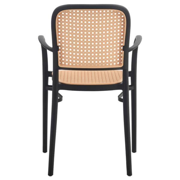 ΠΟΛΥΘΡΟΝΑ ΠΟΛΥΠΡΟΠΥΛΕΝΙΟΥ FLOW HM5938.02 ΜΑΥΡΗ ΚΑΙ ΜΠΕΖ 56x52,5x85,5Υεκ. - Image 5