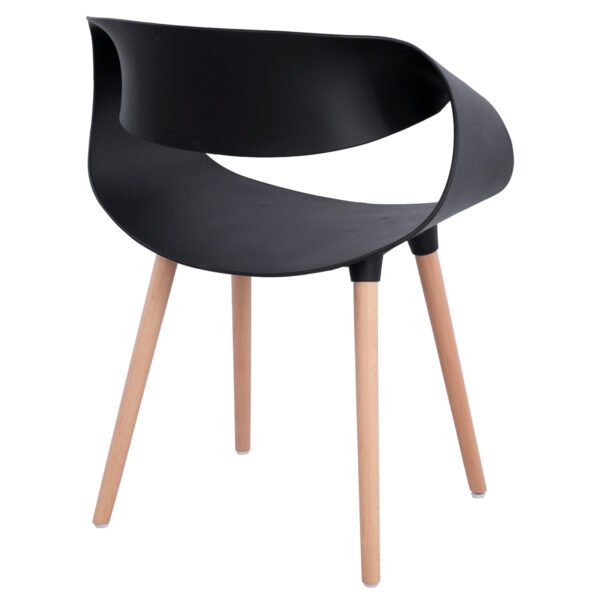 ΠΟΛΥΘΡΟΝΑ ΠΟΛΥΠΡΟΠΥΛΕΝΙΟΥ MAGGIE HM8600.02 ΣΕ ΜΑΥΡΟ ΧΡΩΜΑ 59x53x80Υ εκ. - Image 5