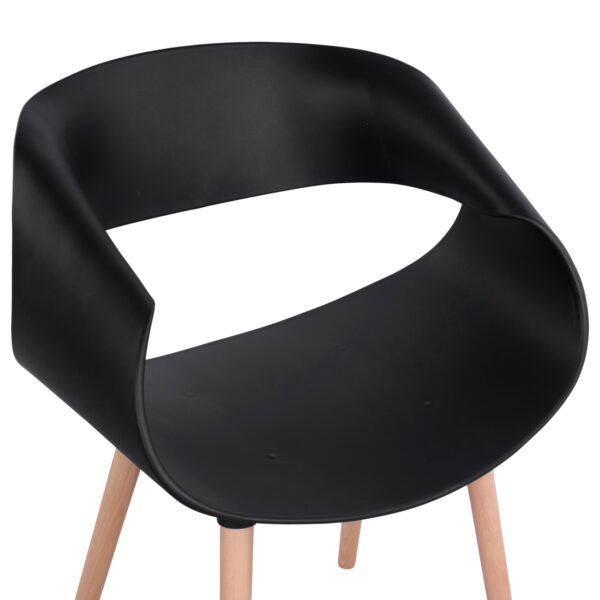 ΠΟΛΥΘΡΟΝΑ ΠΟΛΥΠΡΟΠΥΛΕΝΙΟΥ MAGGIE HM8600.02 ΣΕ ΜΑΥΡΟ ΧΡΩΜΑ 59x53x80Υ εκ. - Image 8