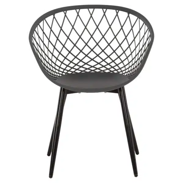 ΠΟΛΥΘΡΟΝΑ ΠΟΛΥΠΡΟΠΥΛΕΝΙΟΥ ΓΚΡΙ-ΜΑΥΡΑ ΜΕΤΑΛ. ΠΟΔΙΑ ARIADNE HM8001.30 63x56x80Yεκ. - Image 3