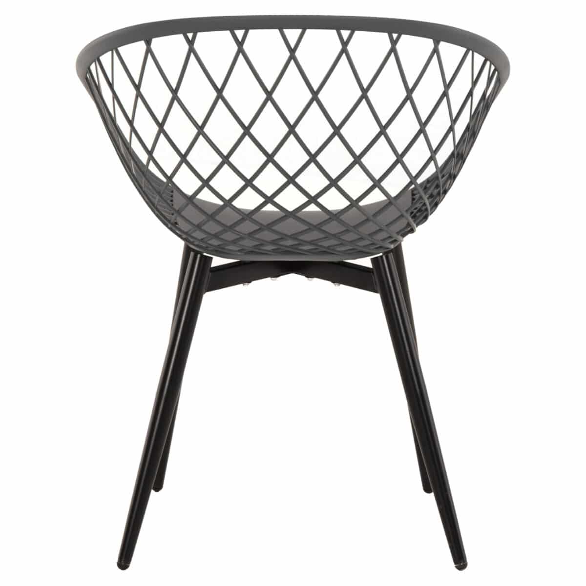 ΠΟΛΥΘΡΟΝΑ ΠΟΛΥΠΡΟΠΥΛΕΝΙΟΥ ΓΚΡΙ-ΜΑΥΡΑ ΜΕΤΑΛ. ΠΟΔΙΑ ARIADNE HM8001.30 63x56x80Yεκ. - Image 6