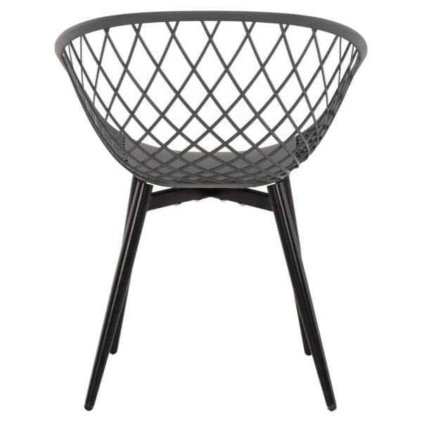 ΠΟΛΥΘΡΟΝΑ ΠΟΛΥΠΡΟΠΥΛΕΝΙΟΥ ΓΚΡΙ-ΜΑΥΡΑ ΜΕΤΑΛ. ΠΟΔΙΑ ARIADNE HM8001.30 63x56x80Yεκ. - Image 6