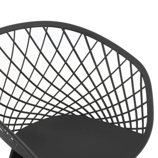 ΠΟΛΥΘΡΟΝΑ ΠΟΛΥΠΡΟΠΥΛΕΝΙΟΥ ΓΚΡΙ-ΜΑΥΡΑ ΜΕΤΑΛ. ΠΟΔΙΑ ARIADNE HM8001.30 63x56x80Yεκ. - Image 7