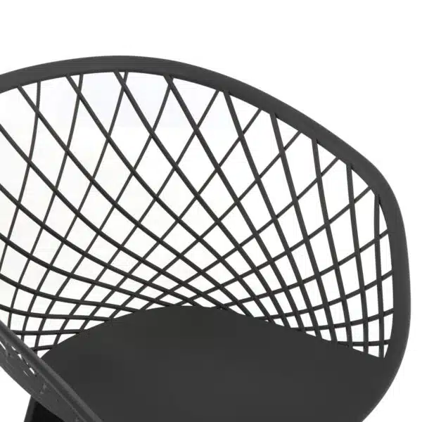 ΠΟΛΥΘΡΟΝΑ ΠΟΛΥΠΡΟΠΥΛΕΝΙΟΥ ΓΚΡΙ-ΜΑΥΡΑ ΜΕΤΑΛ. ΠΟΔΙΑ ARIADNE HM8001.30 63x56x80Yεκ. - Image 7