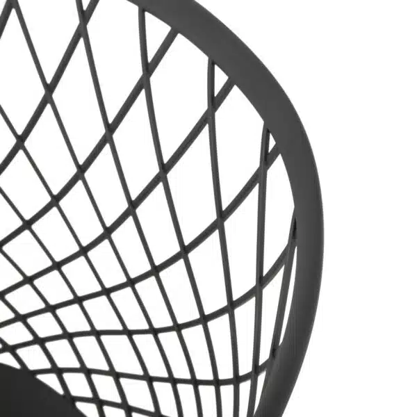 ΠΟΛΥΘΡΟΝΑ ΠΟΛΥΠΡΟΠΥΛΕΝΙΟΥ ΓΚΡΙ-ΜΑΥΡΑ ΜΕΤΑΛ. ΠΟΔΙΑ ARIADNE HM8001.30 63x56x80Yεκ. - Image 9