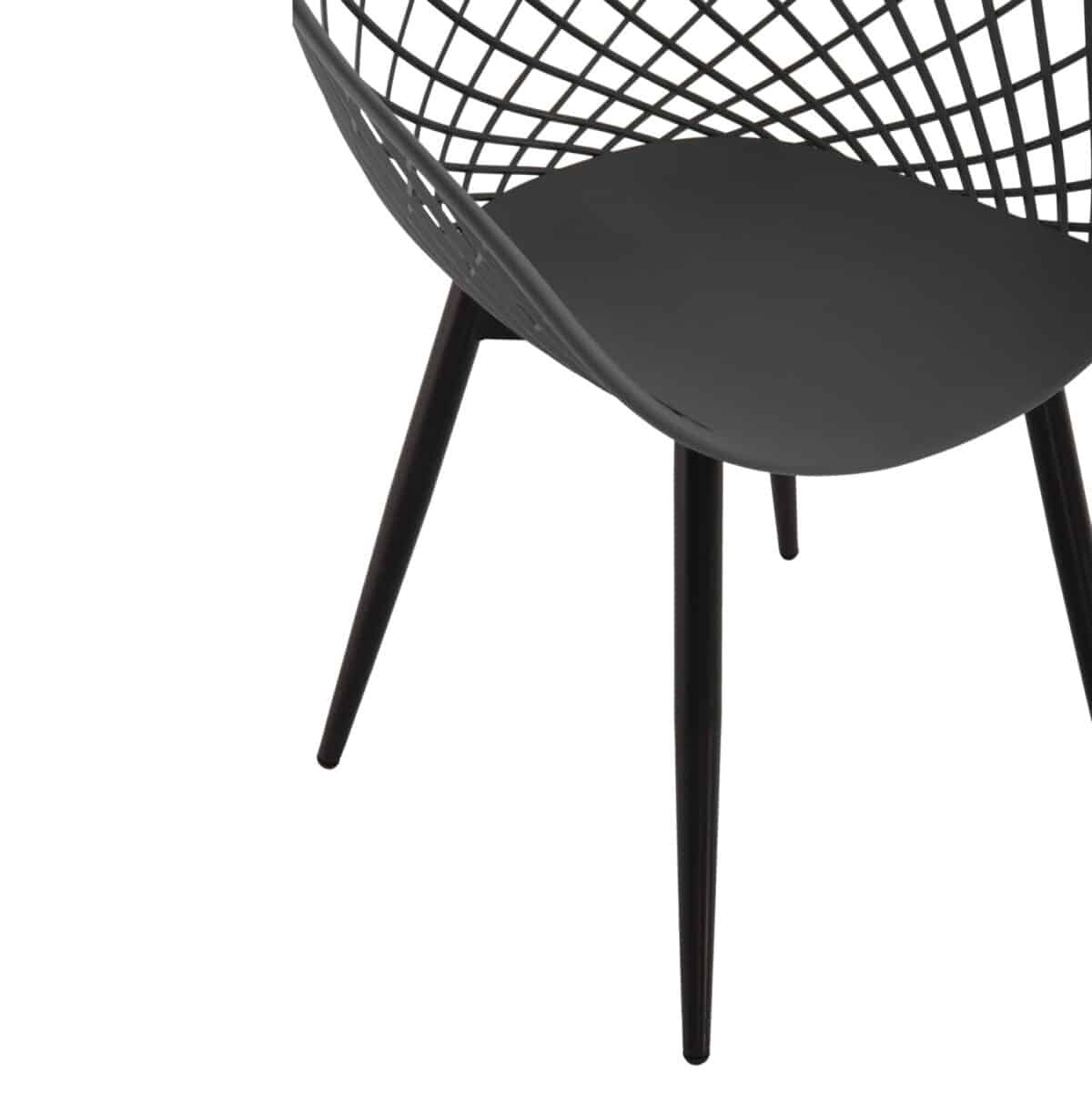 ΠΟΛΥΘΡΟΝΑ ΠΟΛΥΠΡΟΠΥΛΕΝΙΟΥ ΓΚΡΙ-ΜΑΥΡΑ ΜΕΤΑΛ. ΠΟΔΙΑ ARIADNE HM8001.30 63x56x80Yεκ. - Image 10