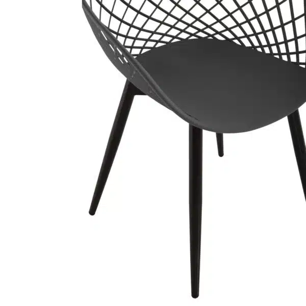 ΠΟΛΥΘΡΟΝΑ ΠΟΛΥΠΡΟΠΥΛΕΝΙΟΥ ΓΚΡΙ-ΜΑΥΡΑ ΜΕΤΑΛ. ΠΟΔΙΑ ARIADNE HM8001.30 63x56x80Yεκ. - Image 10