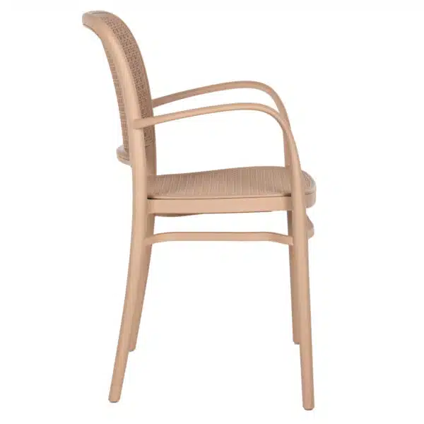 ΠΟΛΥΘΡΟΝΑ ΠΟΛΥΠΡΟΠΥΛΕΝΙΟΥ FLOW HM5938.03 ΚΑΠΟΥΤΣΙΝΟ 55x53x86Υ εκ. - Image 4