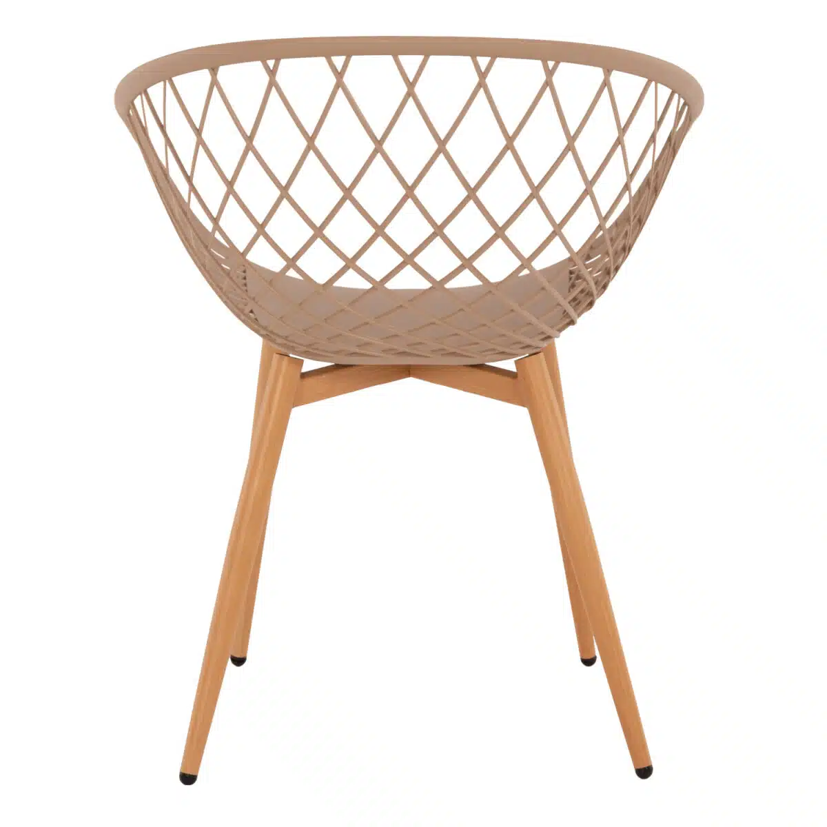 ΠΟΛΥΘΡΟΝΑ ΠΟΛΥΠΡΟΠΥΛΕΝΙΟΥ ΚΑΠΟΥΤΣΙΝΟ ΜΕΤΑΛΛΙΚΑ ΠΟΔΙΑ ARIADNE HM8001.13 63x56x80Y εκ. - Image 6