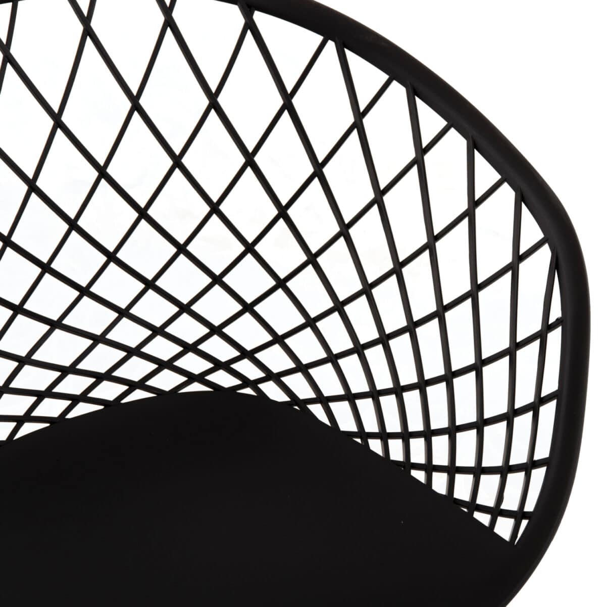 ΠΟΛΥΘΡΟΝΑ ΠΟΛΥΠΡΟΠΥΛΕΝΙΟΥ ΜΑΥΡΗ ΜΕΤΑΛΛΙΚΑ ΠΟΔΙΑ ARIADNE HM8001.22 63x56x80Y εκ. - Image 7