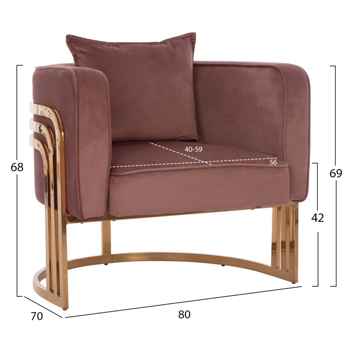 ΠΟΛΥΘΡΟΝΑ TIANA ΣΑΠΙΟ ΜΗΛΟ ΜΕ ΜΕΤΑΛΛΙΚΟ ΧΡΥΣΟ ΣΚΕΛΕΤΟ HM8738.02 - Image 2