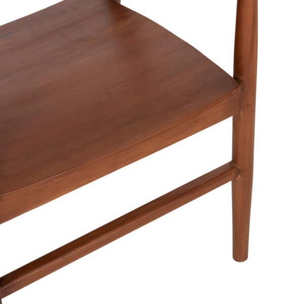 ΠΟΛΥΘΡΟΝΑ ΤΡΑΠΕΖΑΡΙΑΣ NIONI HM9476.01 ΞΥΛΟ ΤΕΑΚ-ΚΑΡΥΔΙ ΧΡΩΜΑ 57x53x77Yεκ. - Image 9