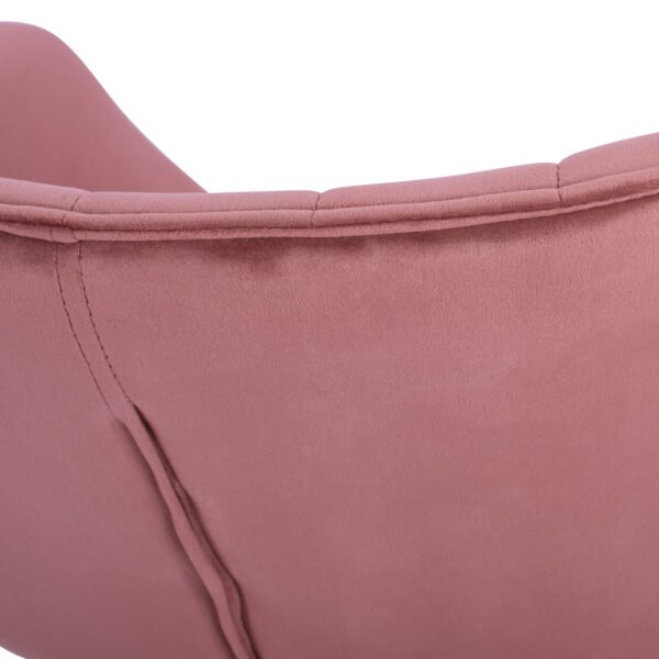 ΠΟΛΥΘΡΟΝΑΚΙ BENJAMIN ΑΠΟ ΒΕΛΟΥΔΟ ΣΑΠΙΟ ΜΗΛΟ ME ΜΕΤΑΛΛΙΚΑ ΠΟΔΙΑ HM8682.02 69x68x78 εκ. - Image 10