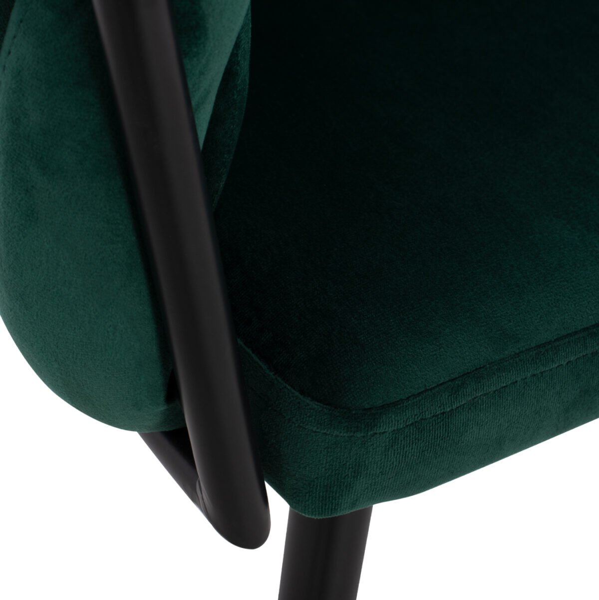 ΠΟΛΥΘΡΟΝΑΚΙ LUANDA ΒΕΛΟΥΔΟ ΚΥΠΑΡΙΣΣΙ ΜΕΤΑΛΛΙΚΑ ΠΟΔΙΑ HM8741.03 60x54x78 εκ. - Image 9