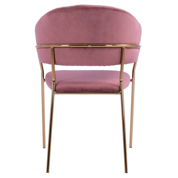 ΠΟΛΥΘΡΟΝΑΚΙ THEODORE HM8520.02 ΒΕΛΟΥΔΟ ΣΑΠΙΟ ΜΗΛΟ ΜΕ ΕΠΙΧΡΥΣΟ ΣΚΕΛΕΤΟ 55Χ50Χ82Υεκ. - Image 6