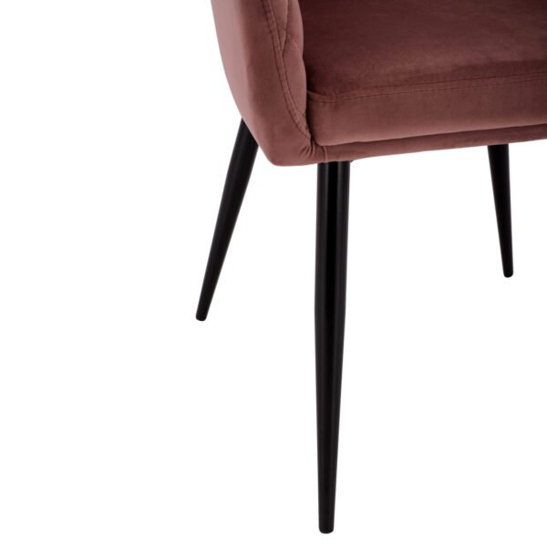 ΠΟΛΥΘΡΟΝΑΚΙ CHARLES HM8522.02 ΜΕ ΒΕΛΟΥΔΟ ΣΑΠΙΟ ΜΗΛΟ 52x60x89Υ εκ. - Image 9