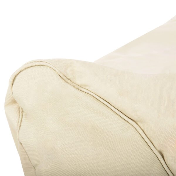 ΠΟΥΦ BLOOM ΑΔΙΑΒΡΟΧΟ HM5111.11 ΜΠΕΖ 106x70x61Υ εκ. - Image 7