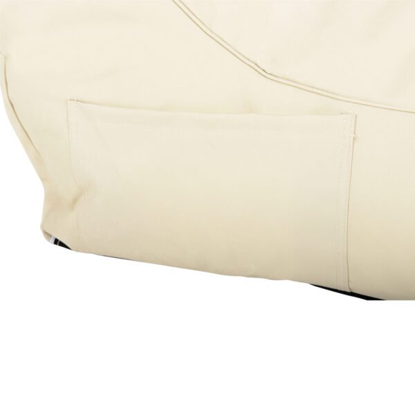 ΠΟΥΦ BLOOM ΑΔΙΑΒΡΟΧΟ HM5111.11 ΜΠΕΖ 106x70x61Υ εκ. - Image 8