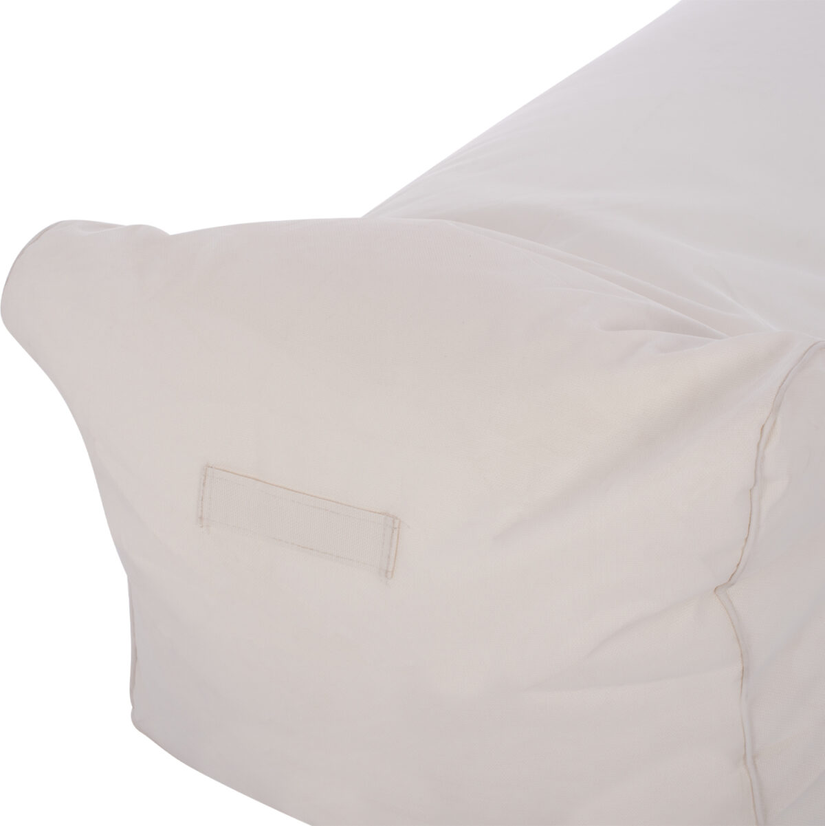 ΠΟΥΦ ΞΑΠΛΩΣΤΡΑ WADELIN HM5774.11 ΜΕ TEXTILINE ΛΕΥΚΟ 190x80x40-60Υ εκ. - Image 8