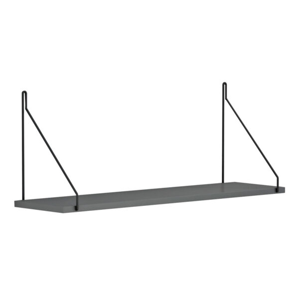 ΡΑΦΙ ΤΟΙΧΟΥ AGILAN ΜΕΛΑΜΙΝΗΣ HM9183.20 ΓΚΡΙ 72x20x27Y εκ. - Image 3