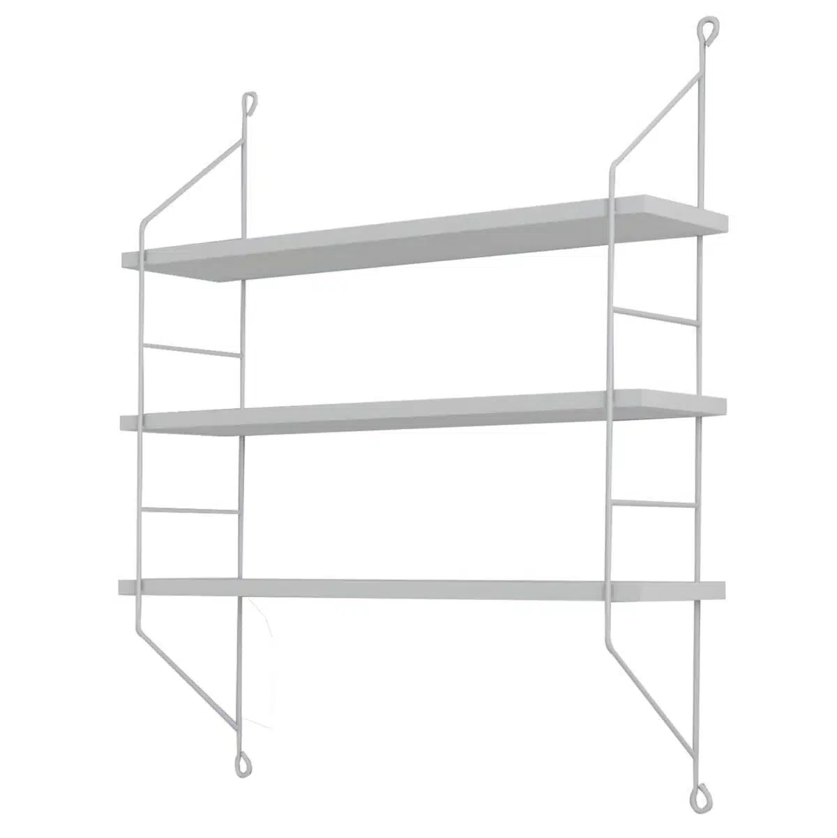 ΡΑΦΙΕΡΑ ΤΟΙΧΟΥ ACHALA ΜΕΛΑΜΙΝΗΣ HM9185.15 ΛΕΥΚΟ 60x15x68Y εκ. - Image 4