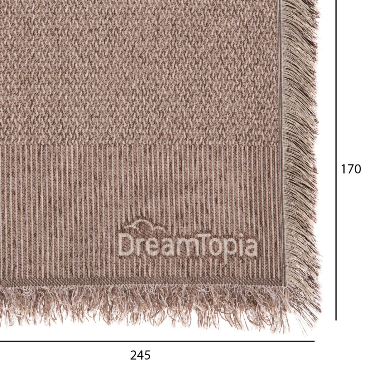 ΡΙΧΤΑΡΙ ME ΚΡΟΣΙΑ DREAMTOPIA HM12162.10 ΣΕ ΚΑΦΕ ΧΡΩΜΑ 245X170εκ. - Image 2