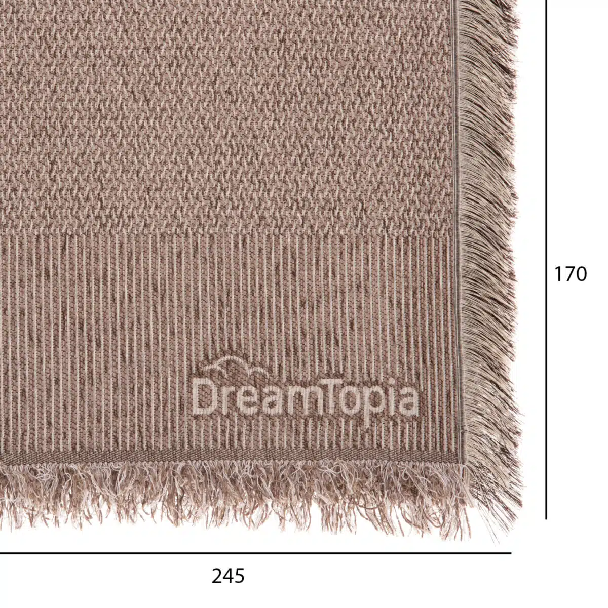 ΡΙΧΤΑΡΙ ME ΚΡΟΣΙΑ DREAMTOPIA HM12162.10 ΣΕ ΚΑΦΕ ΧΡΩΜΑ 245X170εκ. - Image 2