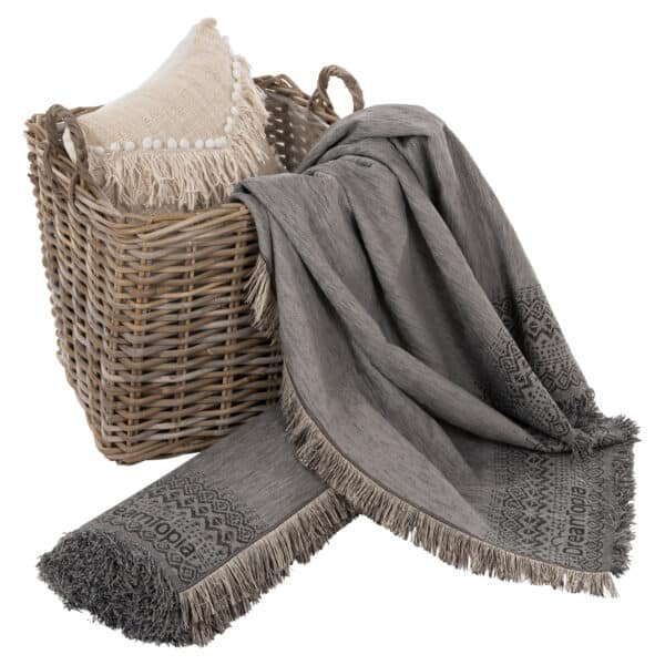 ΡΙΧΤΑΡΙ ME ΚΡΟΣΙΑ DREAMTOPIA HM12163.06 ΣΕ ΓΚΡΙ ΧΡΩΜΑ 245X170εκ. - Image 4