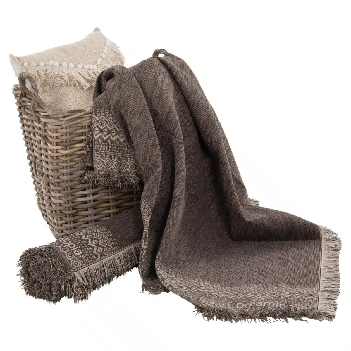 ΡΙΧΤΑΡΙ ME ΚΡΟΣΙΑ DREAMTOPIA HM12163.08 ΣΕ ΚΑΦΕ ΧΡΩΜΑ 245X170εκ. - Image 4