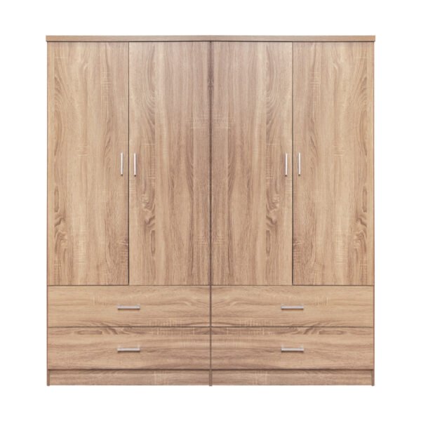 ΣΕΤ 2 ΤΜΧ ΝΤΟΥΛΑΠΑ 4ΦΥΛΛΗ ΜΕ 4 ΣΥΡΤΑΡΙΑ SONAMA 160X42X181 HM11349.02