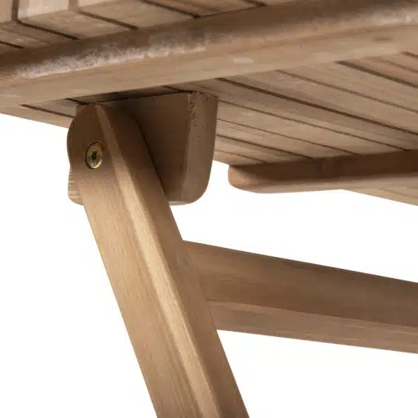 ΣΕΤ 3ΤΜΧ ΕΞΩΤ.ΧΩΡΟΥ ΠΤΥΣΣΟΜΕΝΟ KENDYR HM9907 ΜΑΣΙΦ TEAK ΞΥΛΟ-ΦΥΣΙΚΟ 46x50x88,5Υ - Image 8