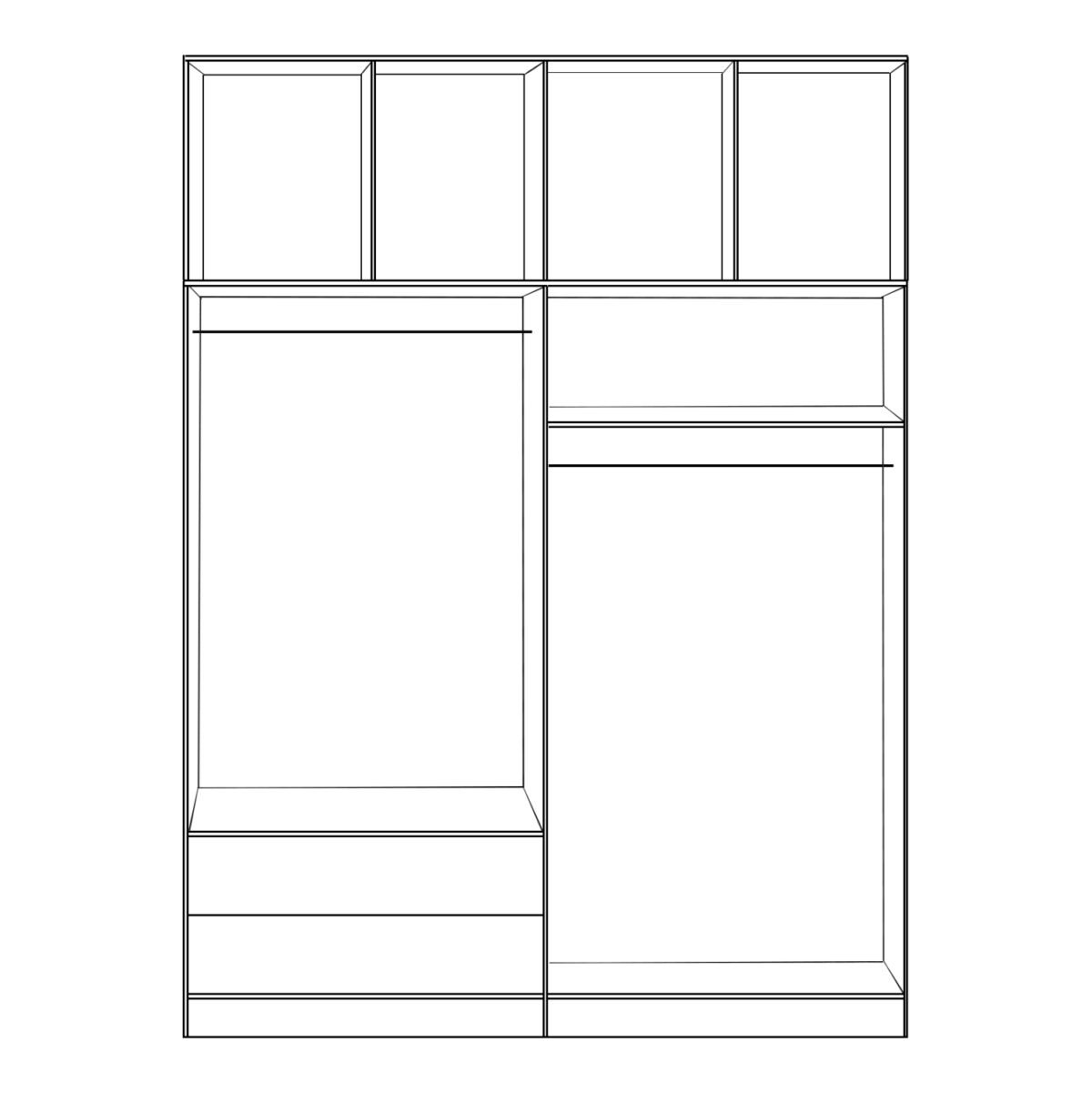 ΣΕΤ 4 ΤΜΧ ΝΤΟΥΠΑΛΑ 4ΦΥΛΛΗ ΜΕ ΠΑΤΑΡΙ SONAMA 160X42X241 HM11355.02 - Image 3