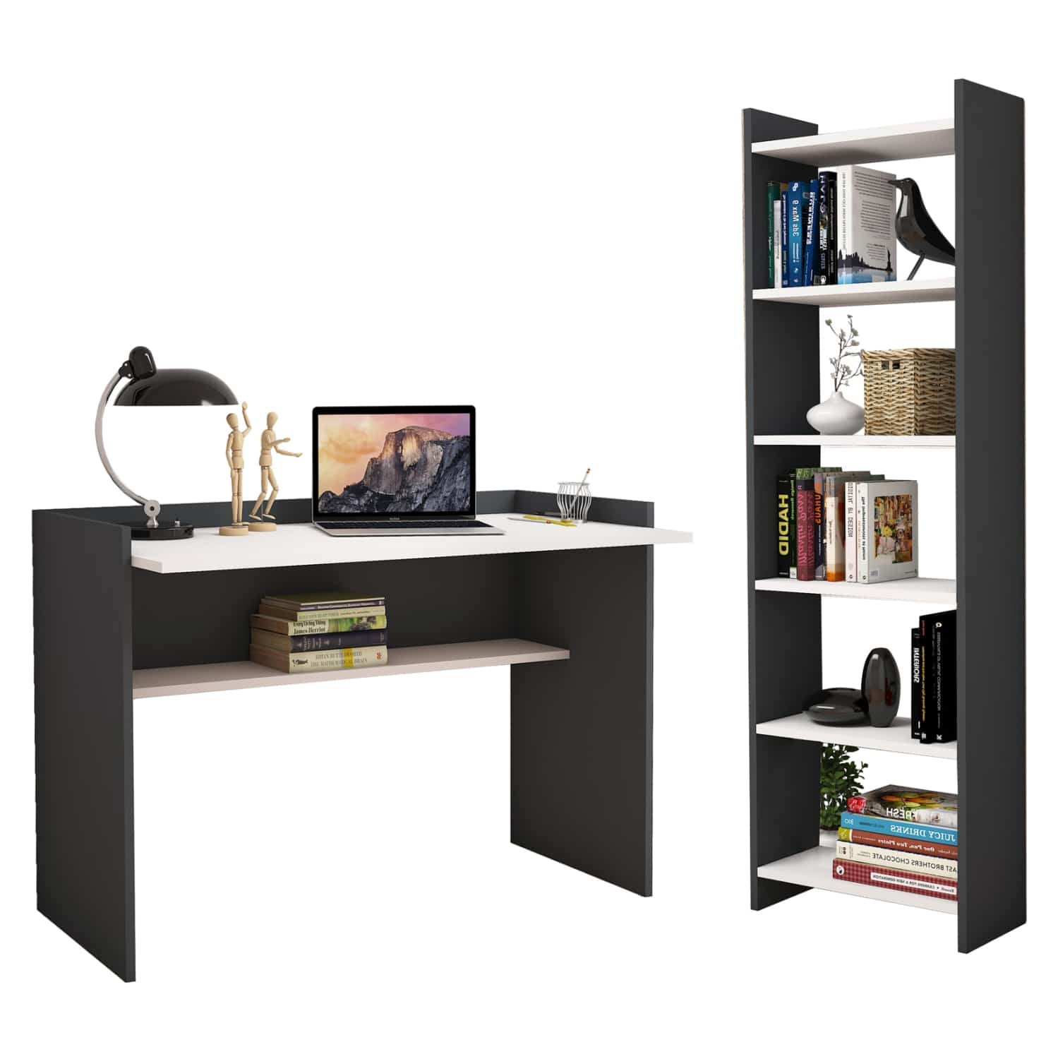 ΣΕΤ ΓΡΑΦΕΙΟΥ 2ΤΜΧ HM11774.13 ΜΕΛΑΜΙΝΗ ΓΚΡΙ-ΛΕΥΚΗ ΣΕΤ ΓΡΑΦΕΙΟΥ 2ΤΜΧ HM11774.13 ΜΕΛΑΜΙΝΗ ΓΚΡΙ-ΛΕΥΚΗ