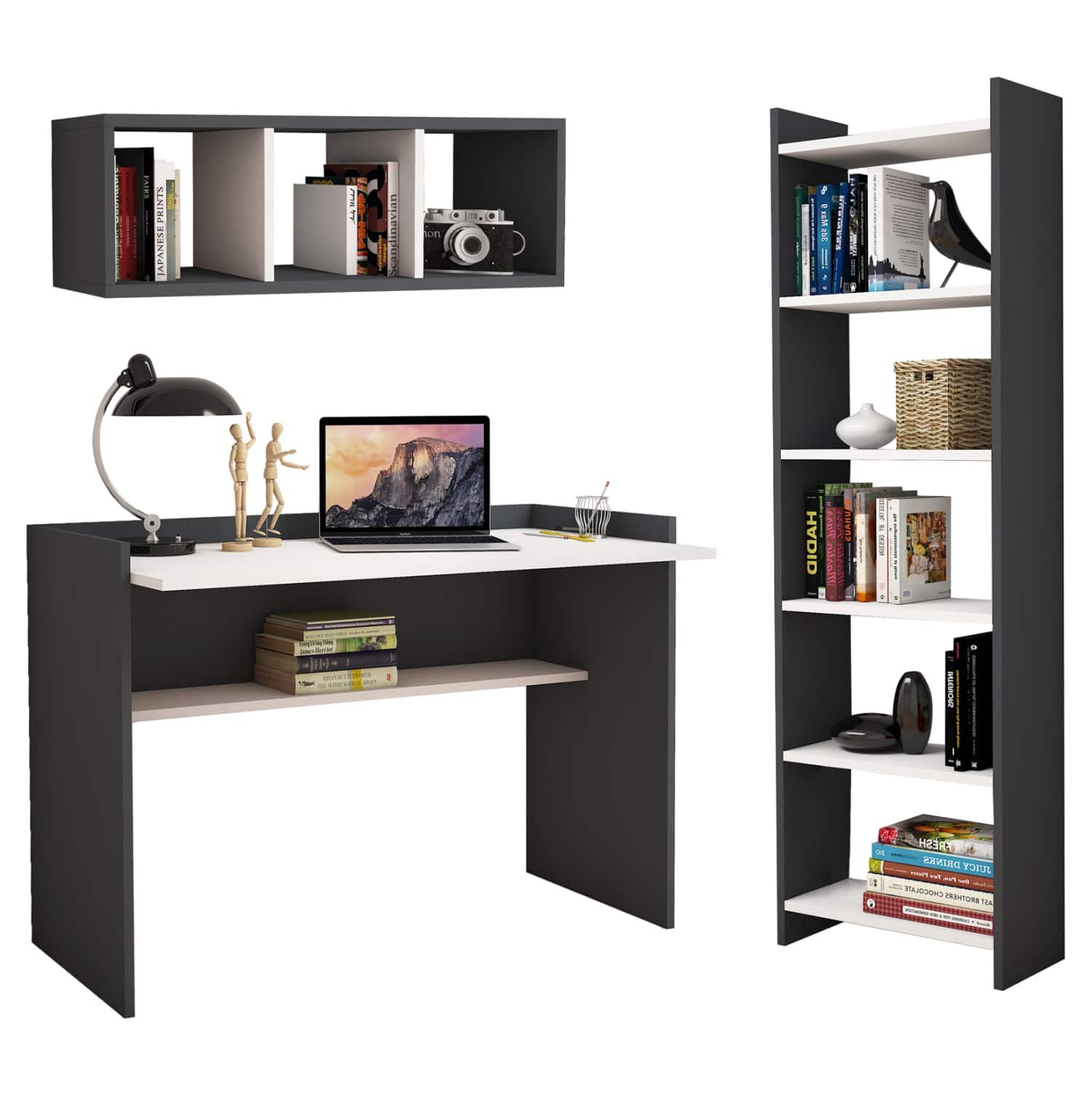 ΣΕΤ ΓΡΑΦΕΙΟΥ 3ΤΜΧ HM11776.13 ΜΕΛΑΜΙΝΗ ΣΕ ΓΚΡΙ ΚΑΙ ΛΕΥΚΟ ΧΡΩΜΑ ΣΕΤ ΓΡΑΦΕΙΟΥ 3ΤΜΧ HM11776.13 ΜΕΛΑΜΙΝΗ ΣΕ ΓΚΡΙ ΚΑΙ ΛΕΥΚΟ ΧΡΩΜΑ