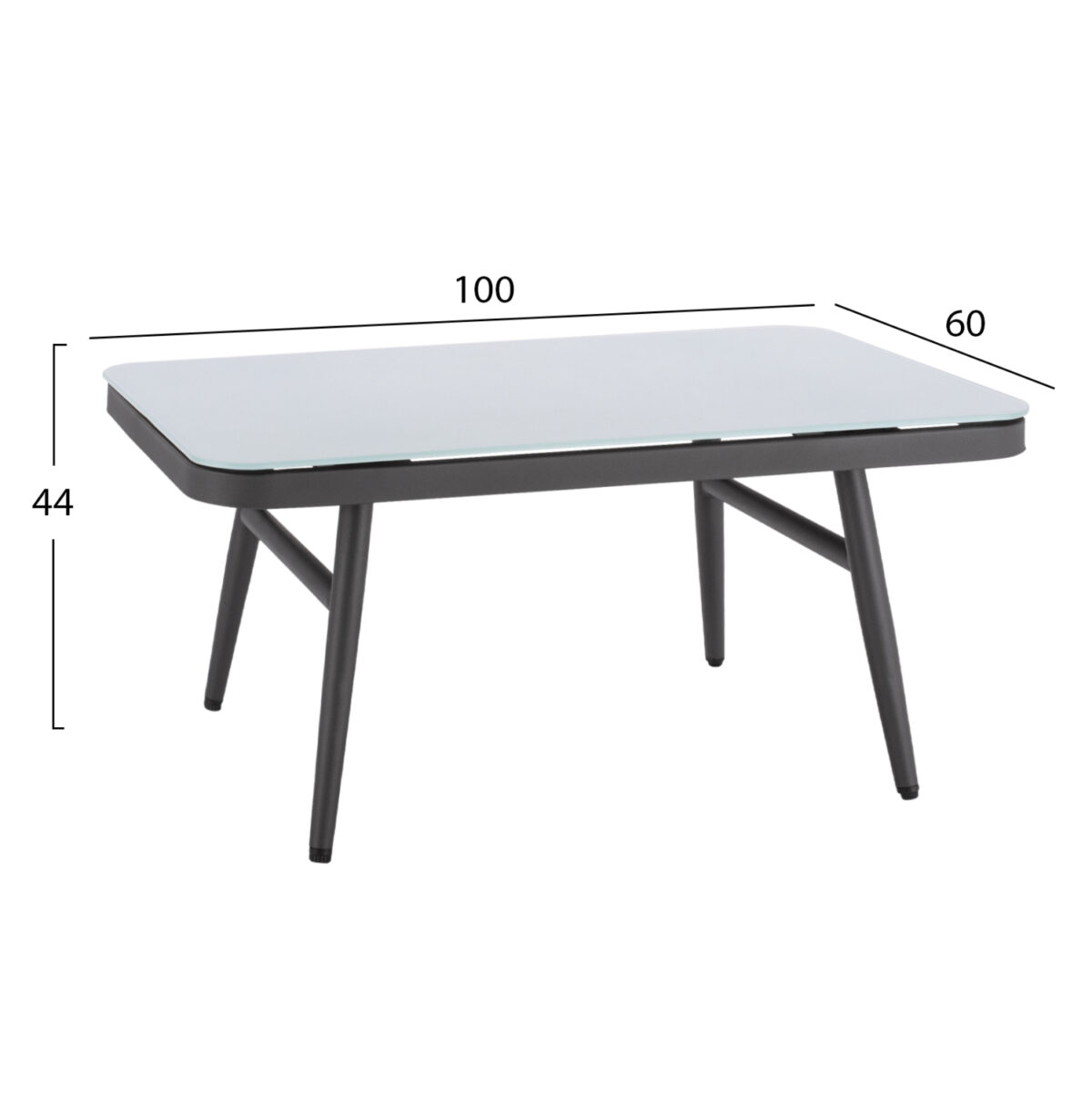 ΣΕΤ ΣΑΛΟΝΙΟΥ 4ΤΜΧ ΜΕ ΜΕΤΑΛΛΙΚΟ ΣΚΕΛΕΤΟ ΚΑΙ WICKER ΓΚΡΙ HM5711 - Image 4