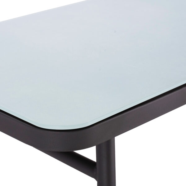 ΣΕΤ ΣΑΛΟΝΙΟΥ 4ΤΜΧ ΜΕ ΜΕΤΑΛΛΙΚΟ ΣΚΕΛΕΤΟ ΚΑΙ WICKER ΓΚΡΙ HM5711 - Image 9