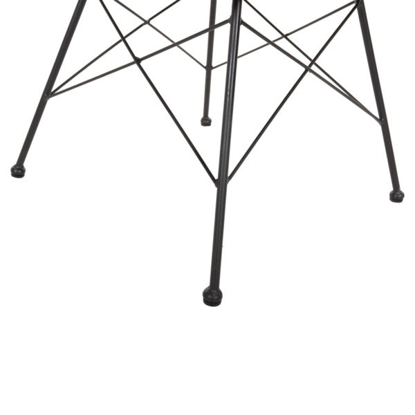 ΣΕΤ ΤΡΑΠΕΖΑΡΙΑΣ 7ΤΜΧ ALLEGRA HM10495 WICKER ΜΠΕΖ-ΜΕΤΑΛΛΟ ΜΑΥΡΟ - Image 10