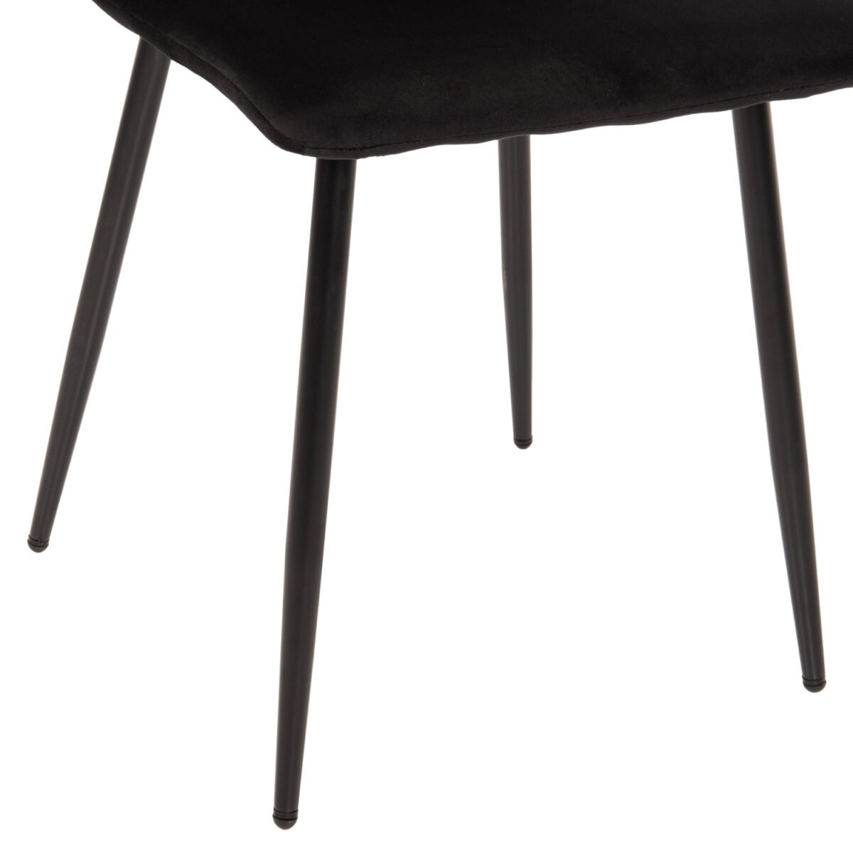 ΣΕΤ ΤΡΑΠΕΖΑΡΙΑΣ ΕΣ.ΧΩΡΟΥ 5ΤΜΧ JAFARU HM11073 ΜΕΤΑΛΛΟ--ΒΕΛΟΥΔΟ ΣΕ ΜΑΥΡΟ - Image 6