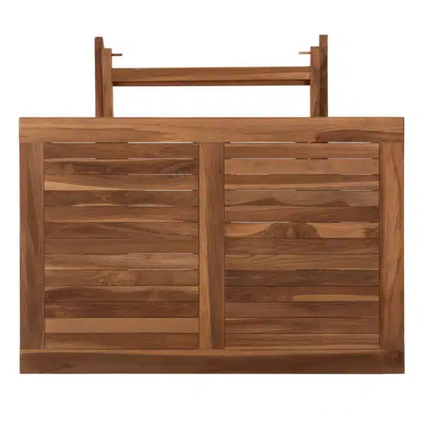 ΣΕΤ ΤΡΑΠΕΖΑΡΙΑΣ ΕΞΩΤ. ΧΩΡΟΥ 4ΤΜΧ KENDALL HM11953 ΜΑΣΙΦ ΞΥΛΟ TEAK ΦΥΣΙΚΟ - Image 10