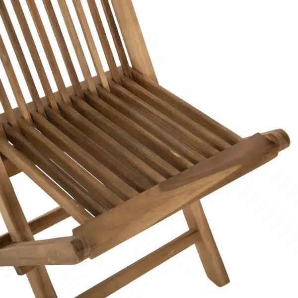 ΣΕΤ ΤΡΑΠΕΖΑΡΙΑΣ ΕΞΩΤ. ΧΩΡΟΥ 5ΤΜΧ KENDALL HM11956 ΜΑΣΙΦ ΞΥΛΟ TEAK ΦΥΣΙΚΟ - Image 8