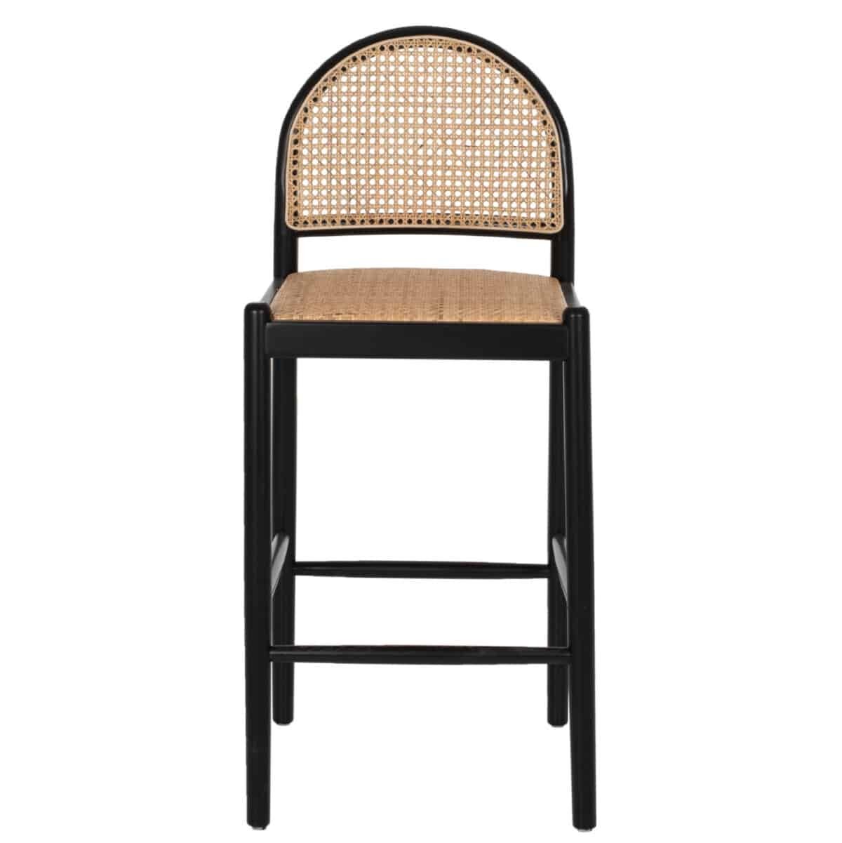 ΣΚΑΜΠΟ ΑΠΟ ΟΞΙΑ-RATTAN ΑΨΙΔΑ ΠΛΑΤΗ ΜΑΥΡΟ 43,5x50x98ΥεκHM9408.02 - Image 3