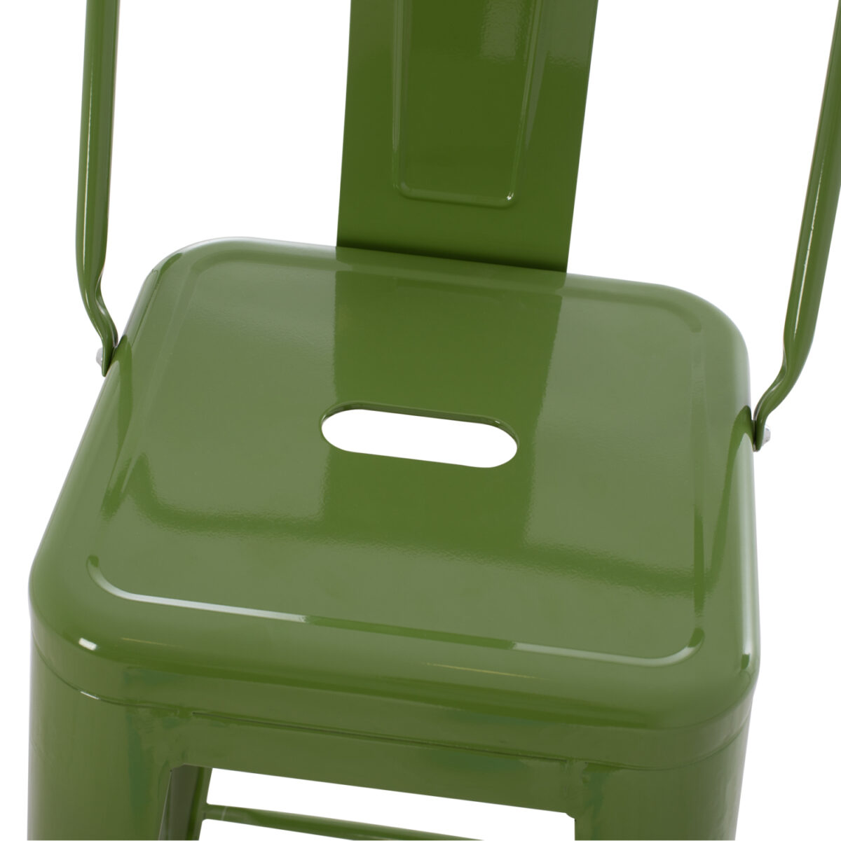 ΣΚΑΜΠΟ BAR ΜΕΤΑΛΛΙΚΟ MELITA ME ΠΛΑΤΗ ΣΕ LIGHT OLIVE GREEN HM8643.13 43Χ43Χ100εκ. - Image 8