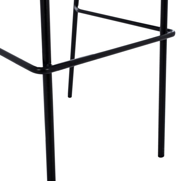 ΣΚΑΜΠΟ VINCENT ΒΕΛΟΥΔΟ ΜΠΛΕ ΚΑΙ ΜΕΤΑΛΛΙΚΟ ΣΚΕΛΕΤΟ HM8579.18 56,5x47x106 εκ. - Image 8