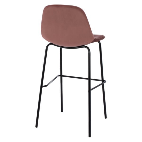 ΣΚΑΜΠΟ VINCENT ΒΕΛΟΥΔΟ ΣΑΠΙΟ ΜΗΛΟ ΚΑΙ ΜΕΤΑΛΛΙΚΟ ΣΚΕΛΕΤΟ HM8579.12 56,5Χ47Χ106 εκ. - Image 5