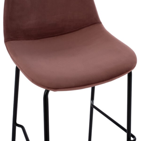 ΣΚΑΜΠΟ VINCENT ΒΕΛΟΥΔΟ ΣΑΠΙΟ ΜΗΛΟ ΚΑΙ ΜΕΤΑΛΛΙΚΟ ΣΚΕΛΕΤΟ HM8579.12 56,5Χ47Χ106 εκ. - Image 8