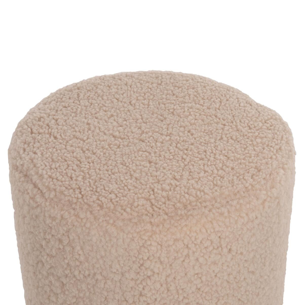 ΣΚΑΜΠΟ LEVY HM8408.20 ΜΠΟΥΚΛΕ ΥΦΑΣΜΑ ΕΚΡΟΥ ΜΕ ΧΡΥΣΗ ΒΑΣΗ Φ35x42Υ εκ. - Image 4